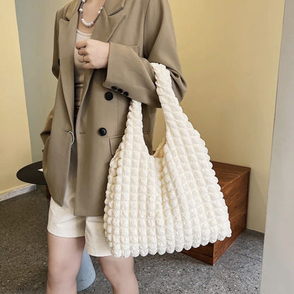 ILANA - Bolso Grande acolchado - CARMEN VELVET