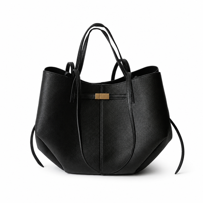 Liora - Bolso Tote Grande de Mujer elegante en cuero granulado - CARMEN VELVET
