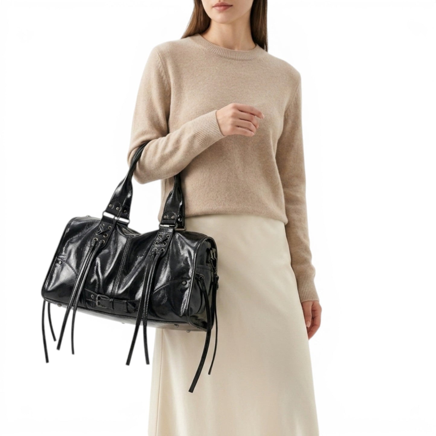 Maëlia - Bolso bandolera de mujer elegante para el día a día - CARMEN VELVET