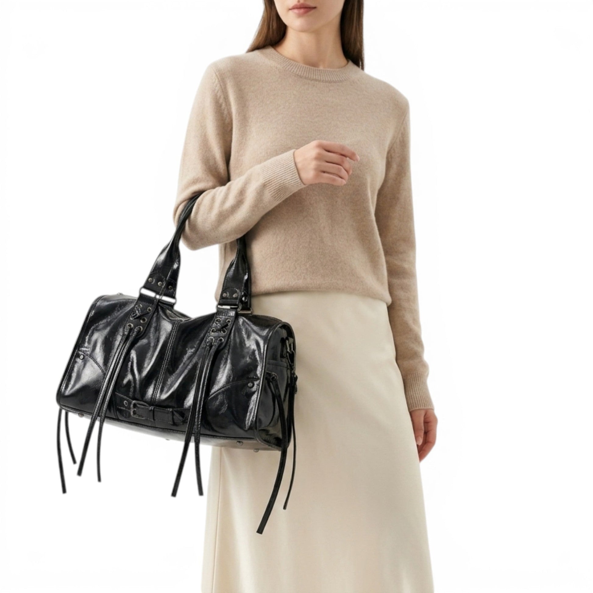 Maëlia - Bolso bandolera de mujer elegante para el día a día - CARMEN VELVET