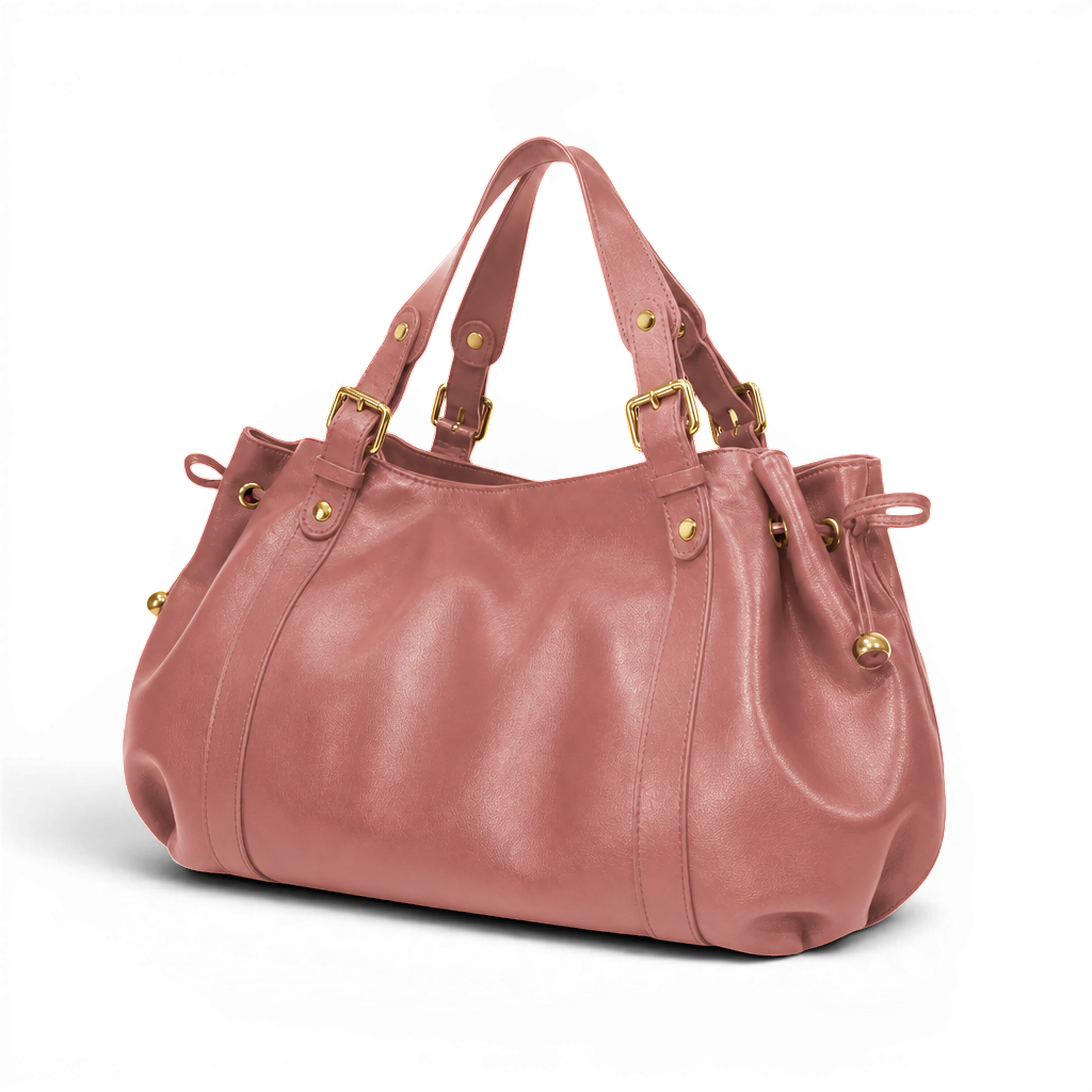 NWAE - Bolso Grande de Cuero - CARMEN VELVET