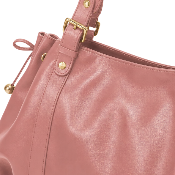 NWAE - Bolso Grande de Cuero - CARMEN VELVET