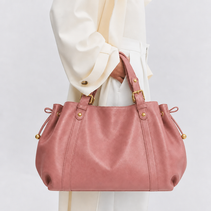 NWAE - Bolso Grande de Cuero - CARMEN VELVET