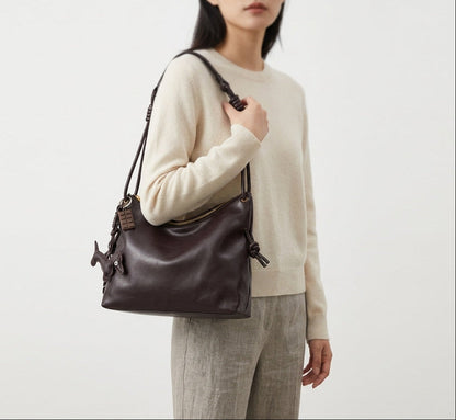 Coco - Bolso Bandolera de Mujer en cuero suave - CARMEN VELVET