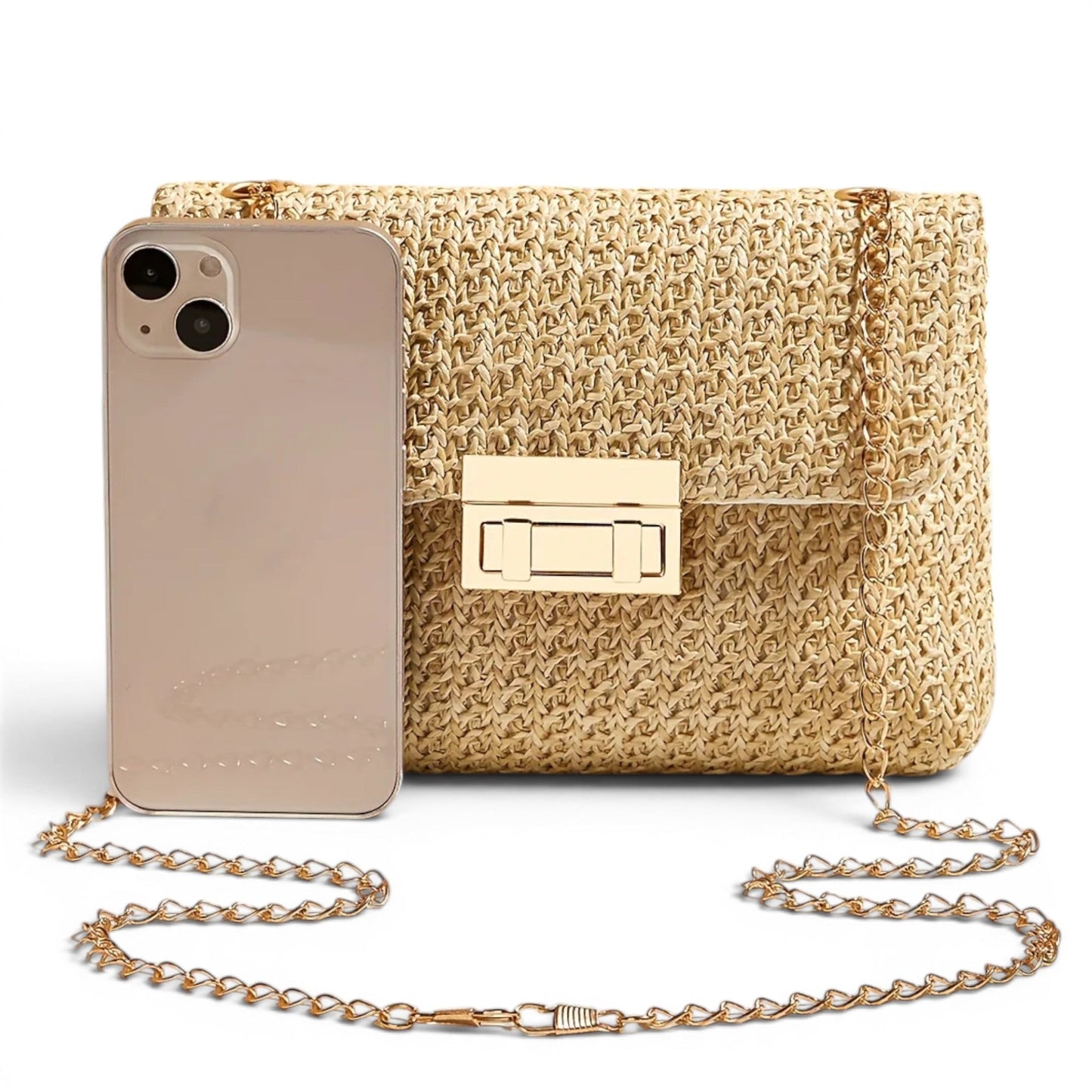 Linéa - Bolso Pequeño de mujer en paja Chic - CARMEN VELVET