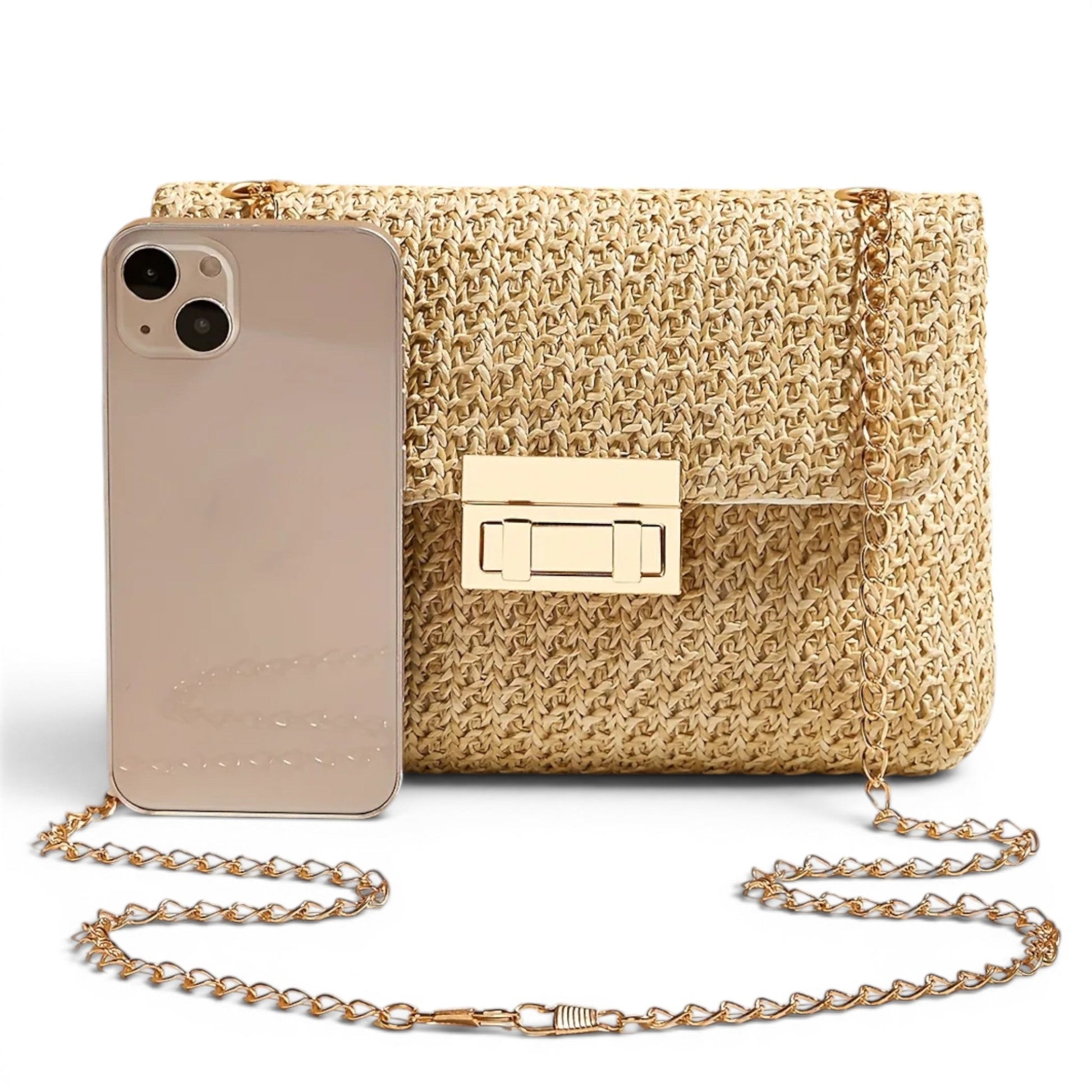 Linéa - Bolso Pequeño de mujer en paja Chic - CARMEN VELVET