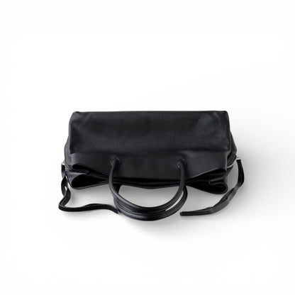LEATY - Bolso Grande en cuero auténtico - CARMEN VELVET
