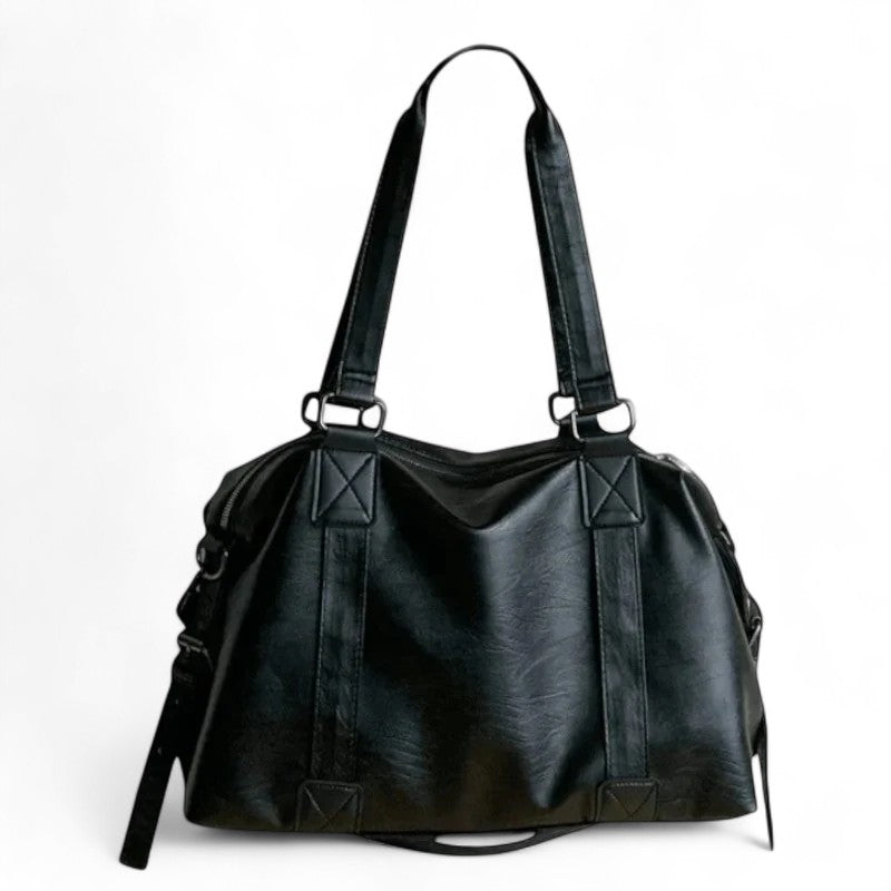 RAFA - Bolso Grande para el Día a Día elegante - Negro - CARMEN VELVET