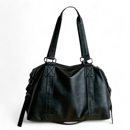 RAFA - Bolso Grande para el Día a Día elegante - Negro - CARMEN VELVET