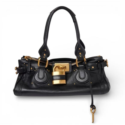 TAINA - Bolso Pequeño Vintage con cierre - Negro - CARMEN VELVET