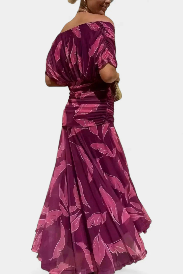 Azure - Vestido floral de elegancia ligera