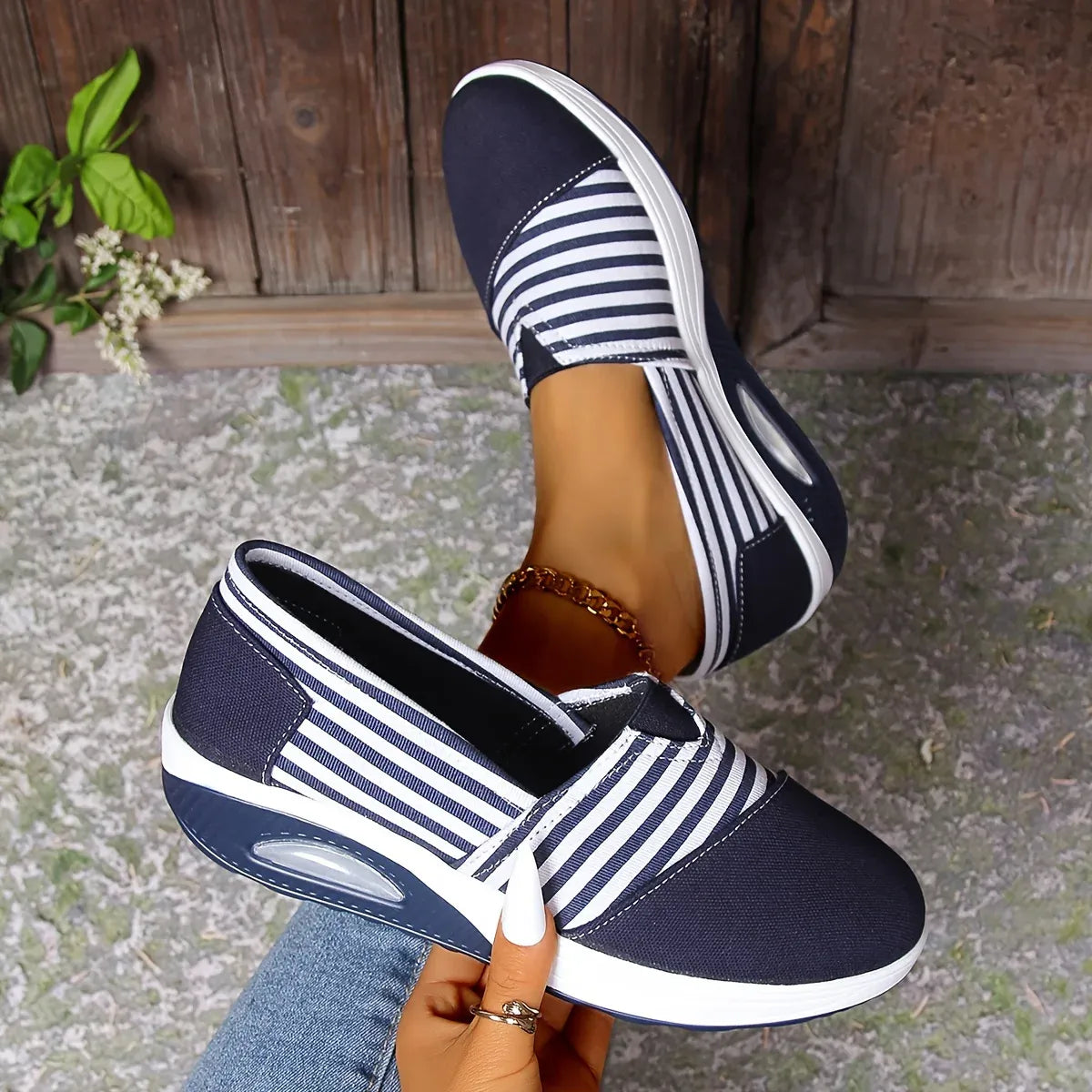 Miranda - Zapatillas ergonómicas de confort diario