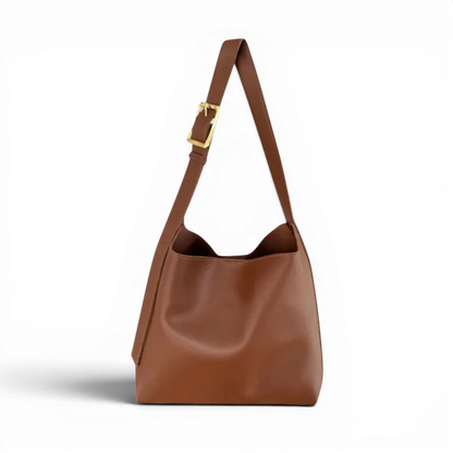 JACQUELINE - Bolso Bandolera Grande de Cuero tote - CARMEN VELVET