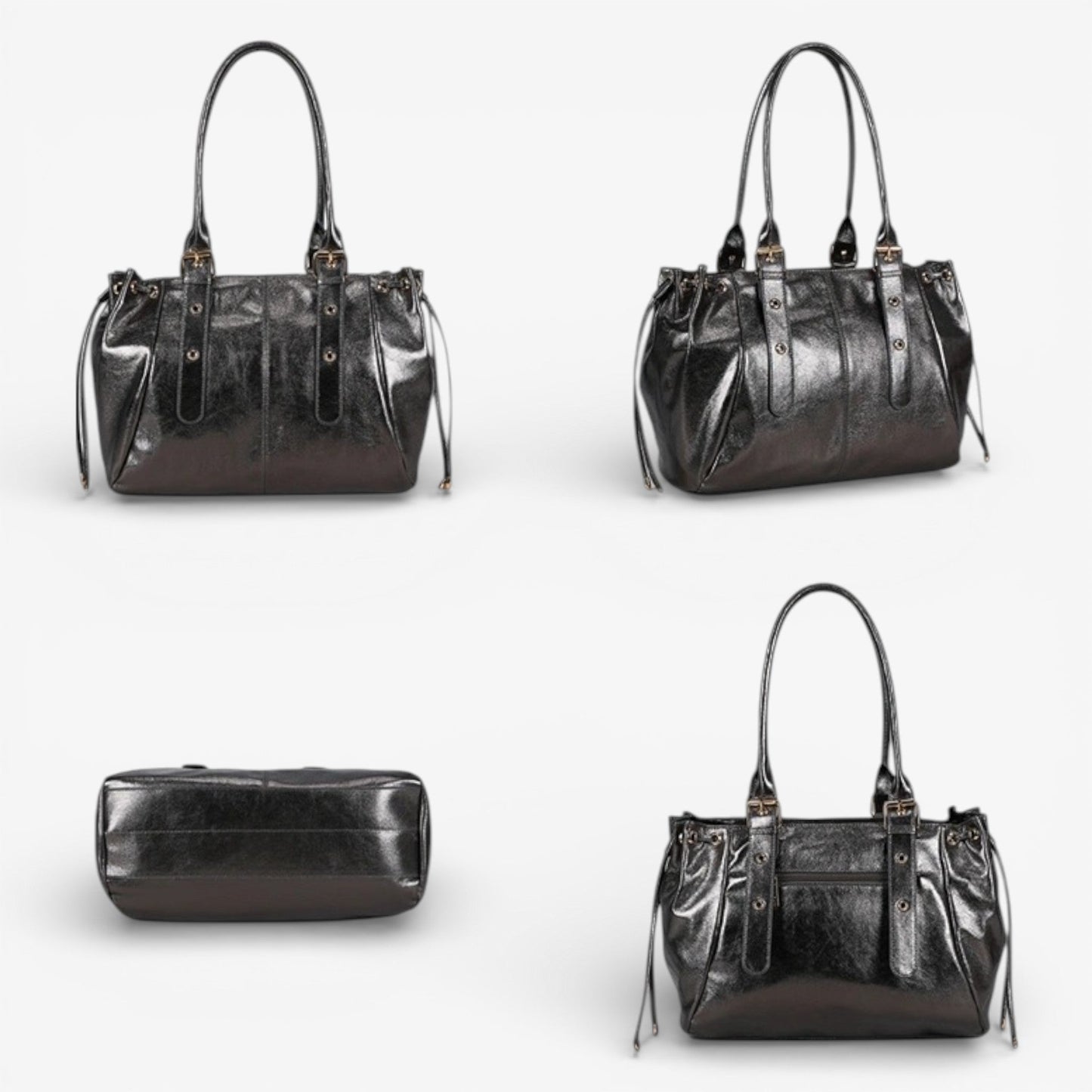 SANTRY - Bolso con brillante gran formato - CARMEN VELVET