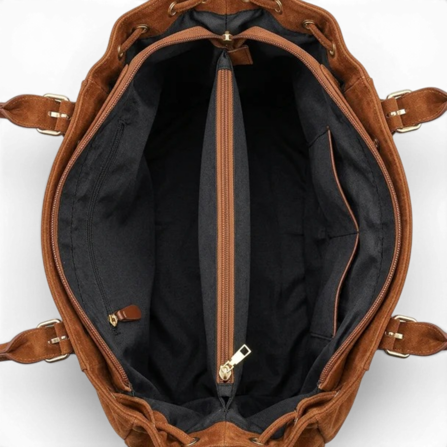 EYNA XL Ante - Bolso para el Día a Día de ante grande - CARMEN VELVET