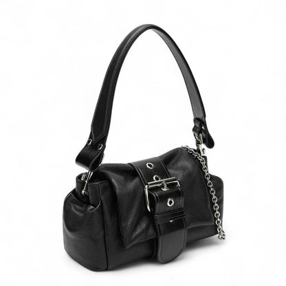 HAZEL - Bolso Pequeño en cuero con hebilla - CARMEN VELVET