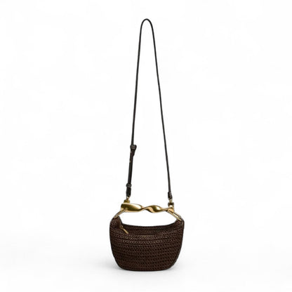 Mouna - Bolso Pequeño estilo trenzado - CARMEN VELVET