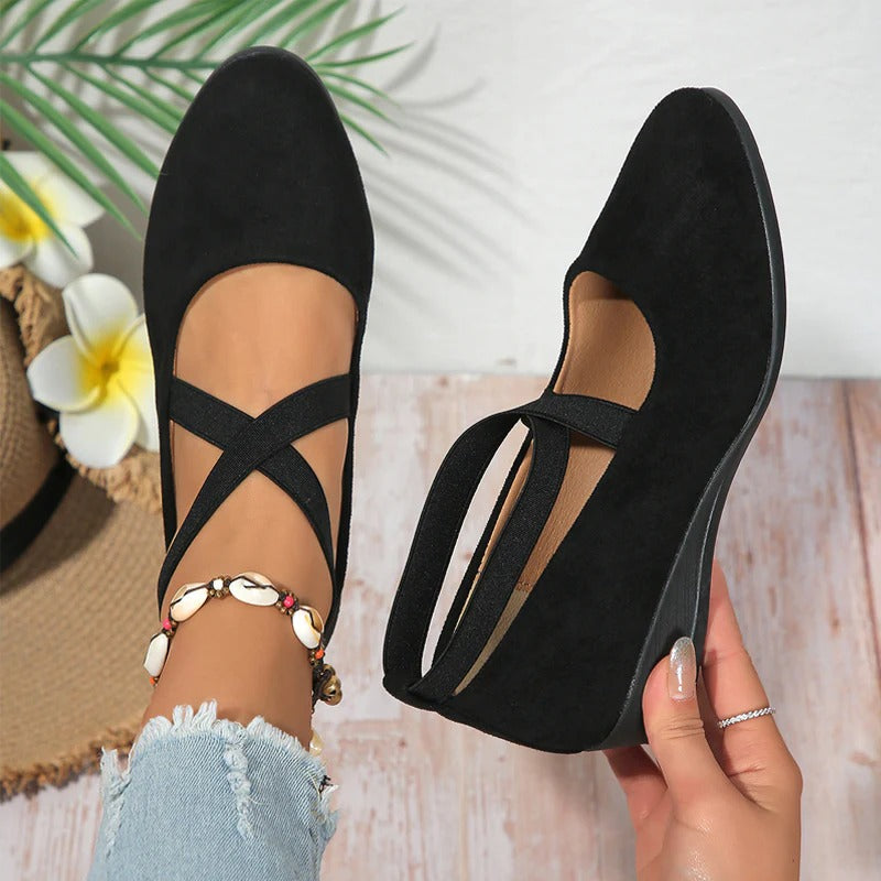 Elina - Zapatos ergonómicos de confort diario, ligeros y con suela de buen agarre