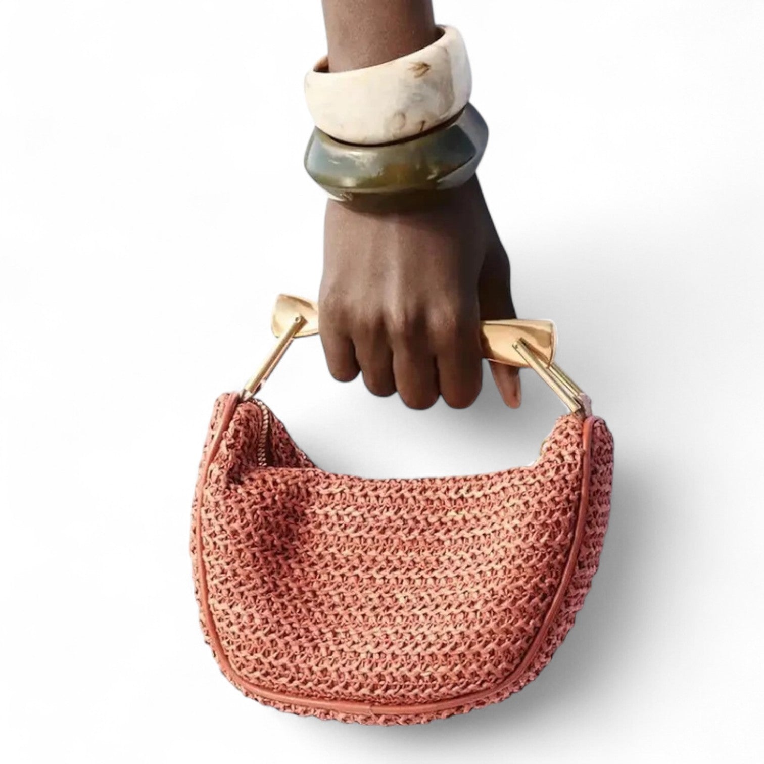 Mouna - Bolso Pequeño estilo trenzado - CARMEN VELVET