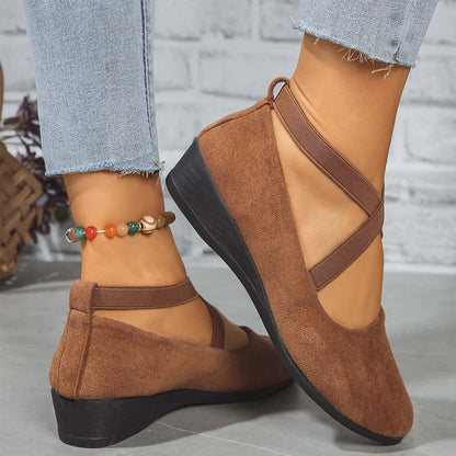 Elina - Zapatos ergonómicos de confort diario, ligeros y con suela de buen agarre