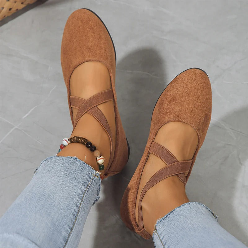 Elina - Zapatos ergonómicos de confort diario, ligeros y con suela de buen agarre