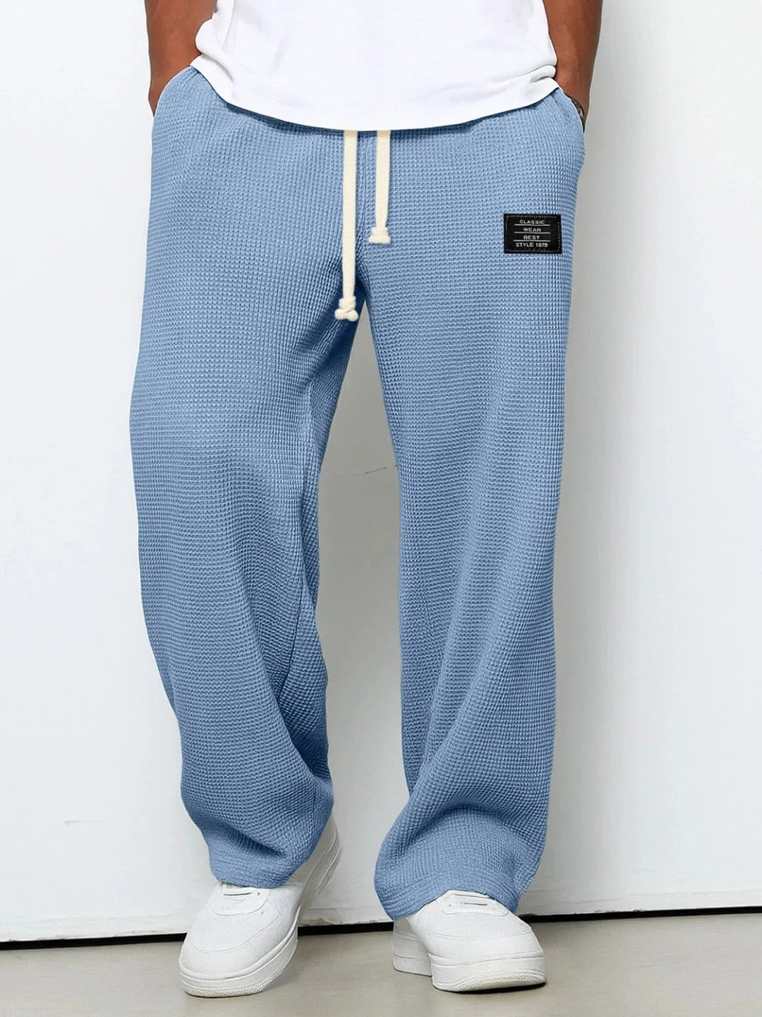 Samuel - Pantalón ancho con cintura ajustable