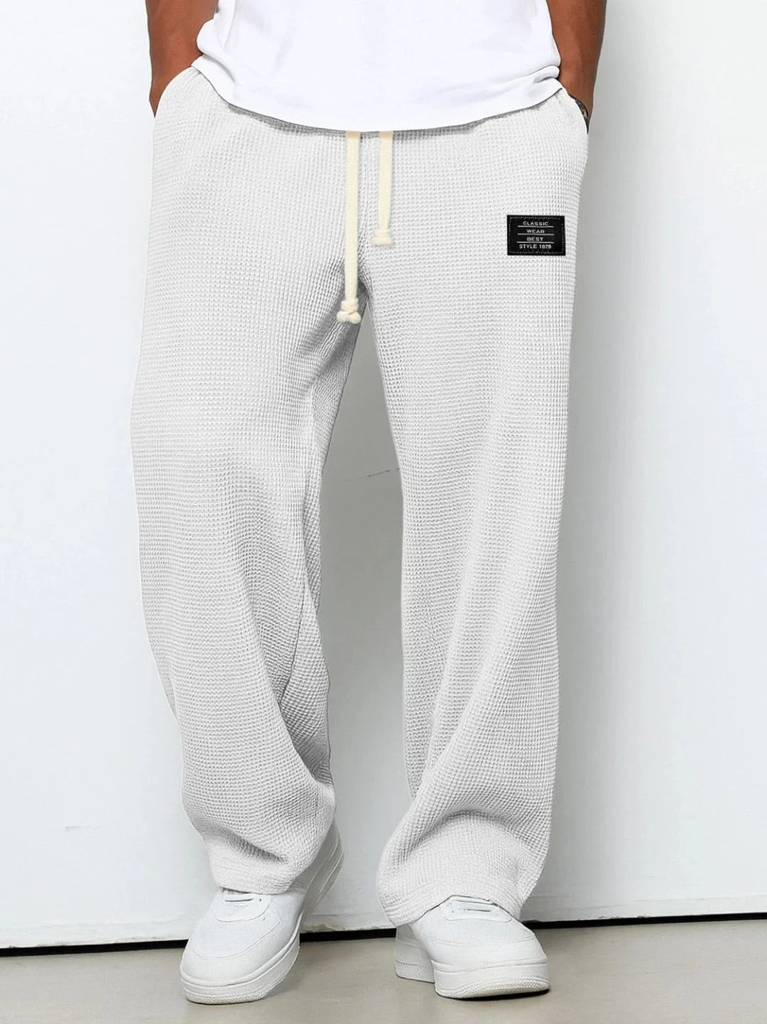 Samuel - Pantalón ancho con cintura ajustable
