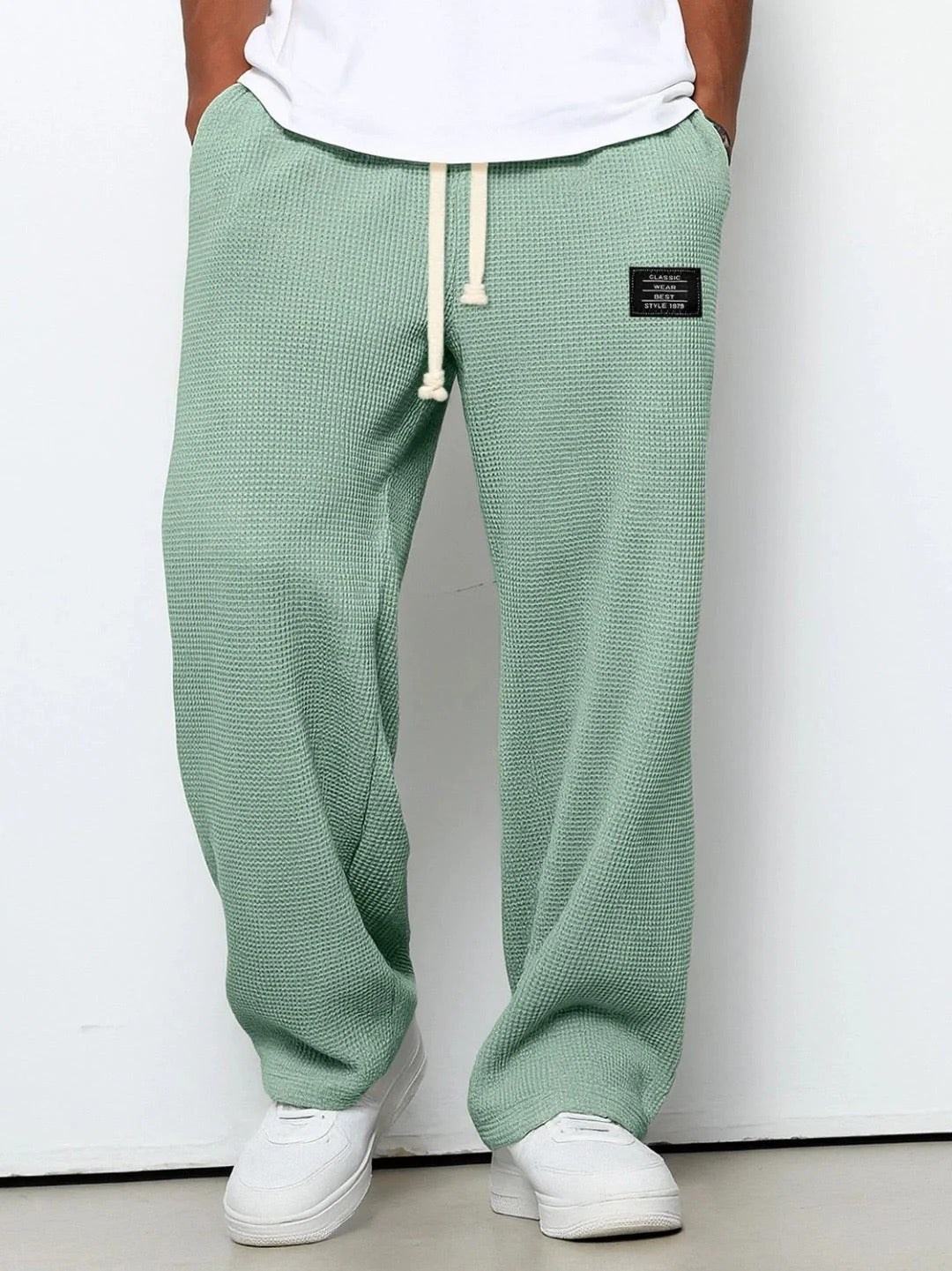 Samuel - Pantalón ancho con cintura ajustable