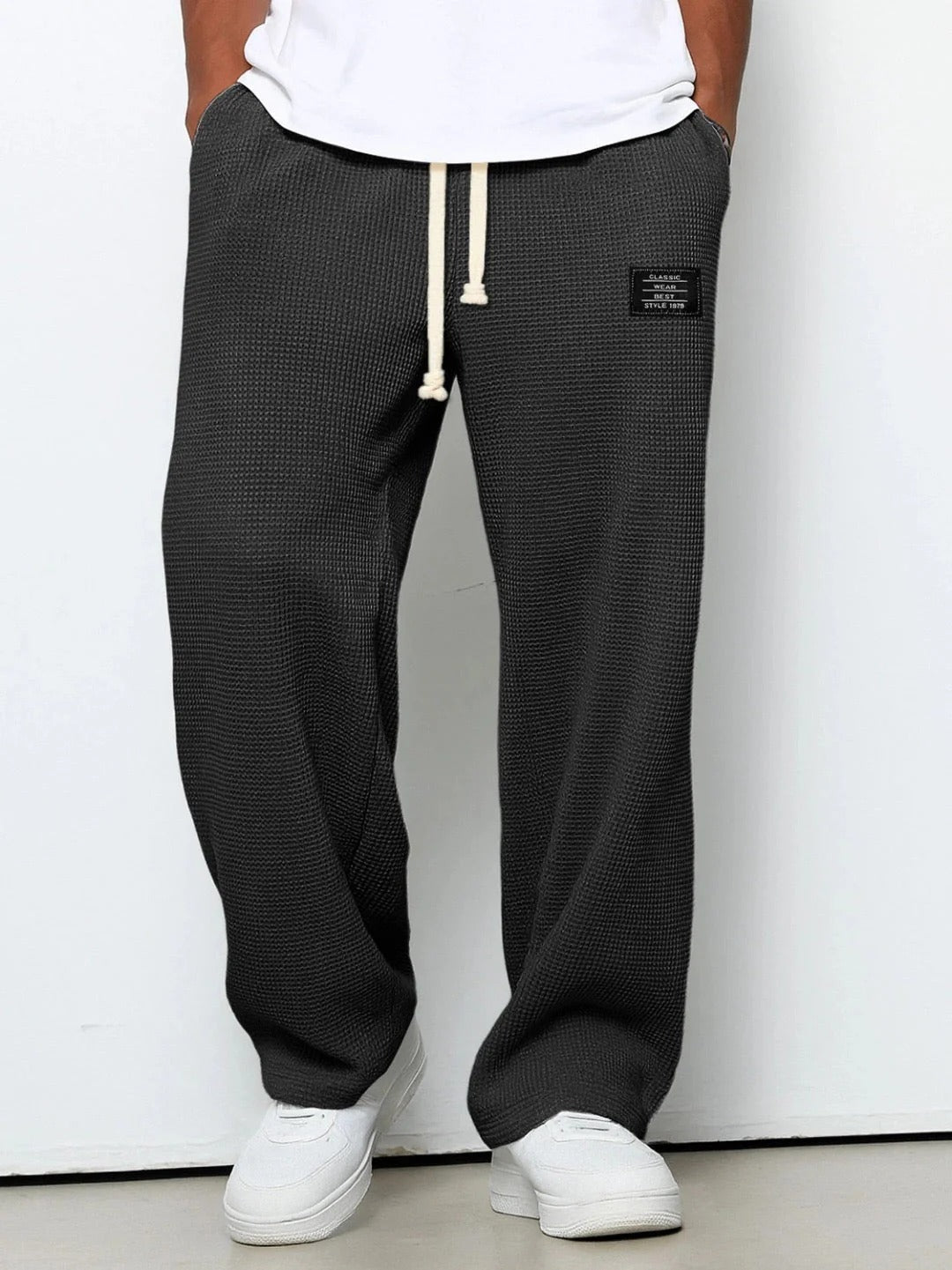 Samuel - Pantalón ancho con cintura ajustable