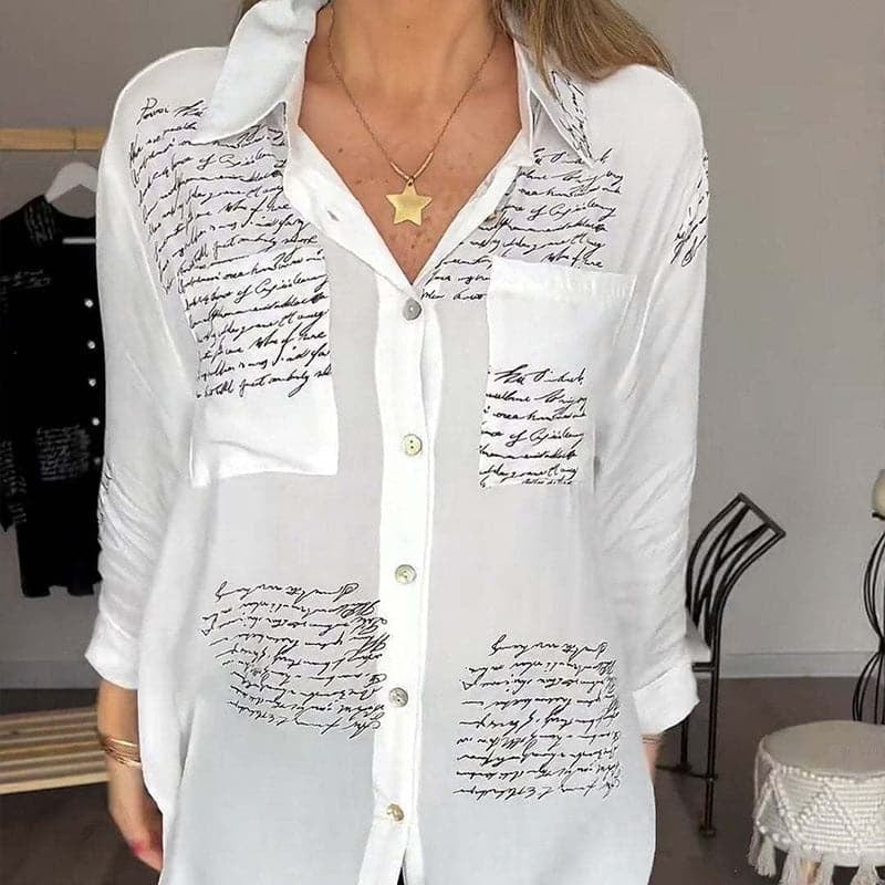Lara - Camisa estampada elegante y versátil