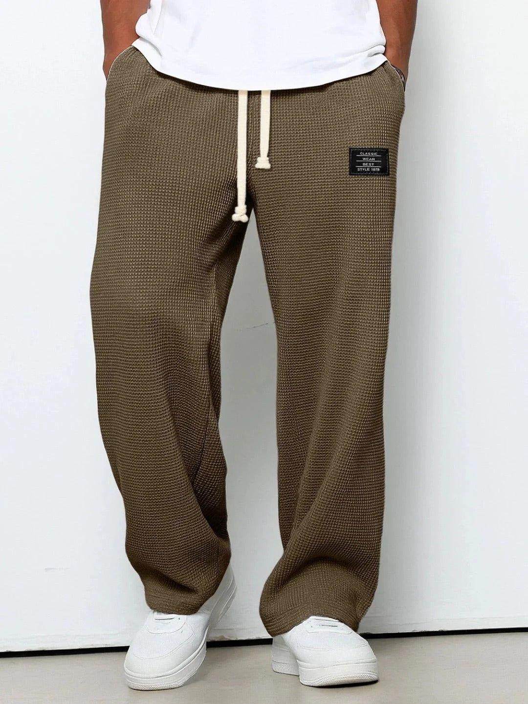 Samuel - Pantalón ancho con cintura ajustable