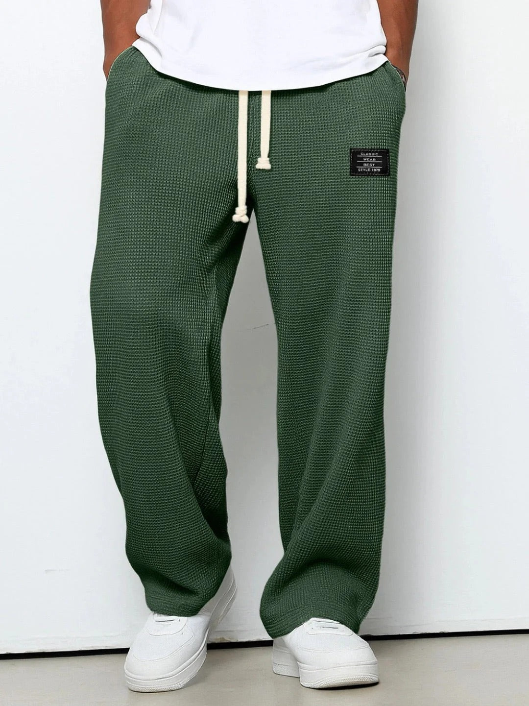 Samuel - Pantalón ancho con cintura ajustable