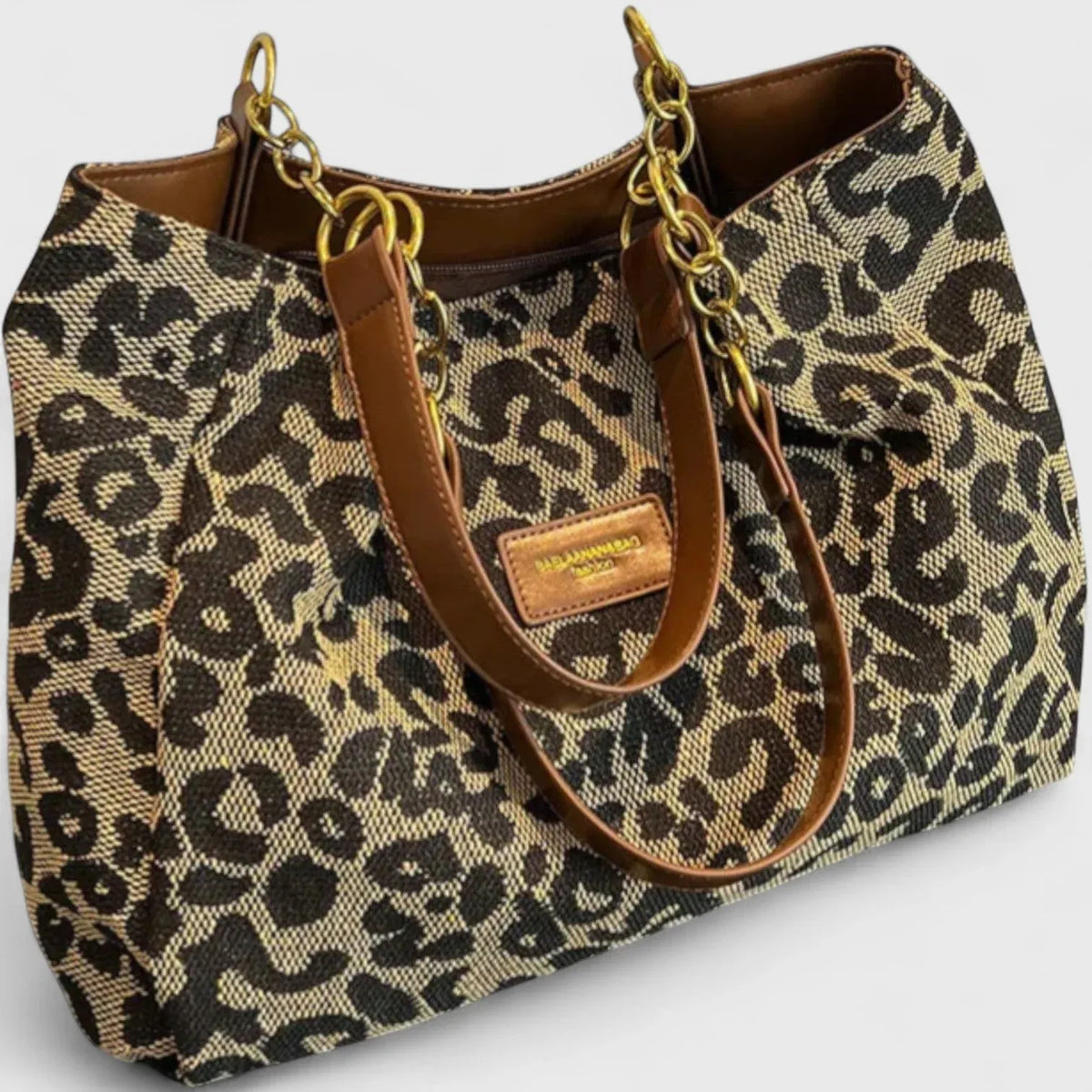 Bruna - Bolso con elegante motivo de leopardo