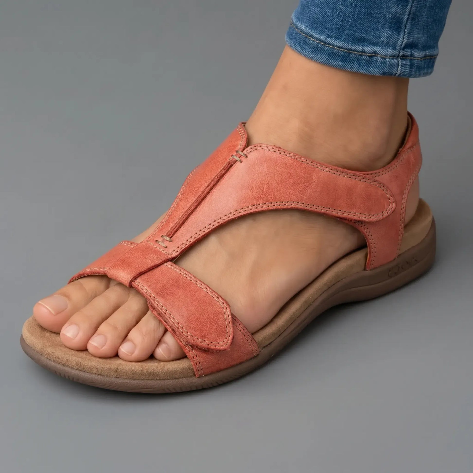 Valeria - Sandalias de confort ergonómico Ergonómicas