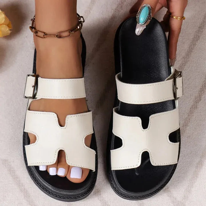 Nemi - Sandalias de confort ergonómico con diseño elegante