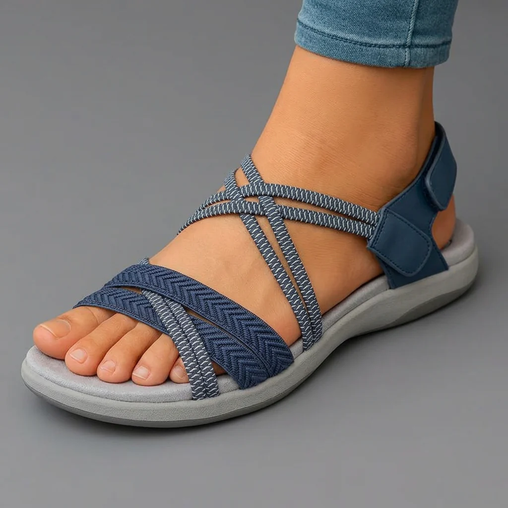Lisandra - Sandalias ergonómicas de confort diario