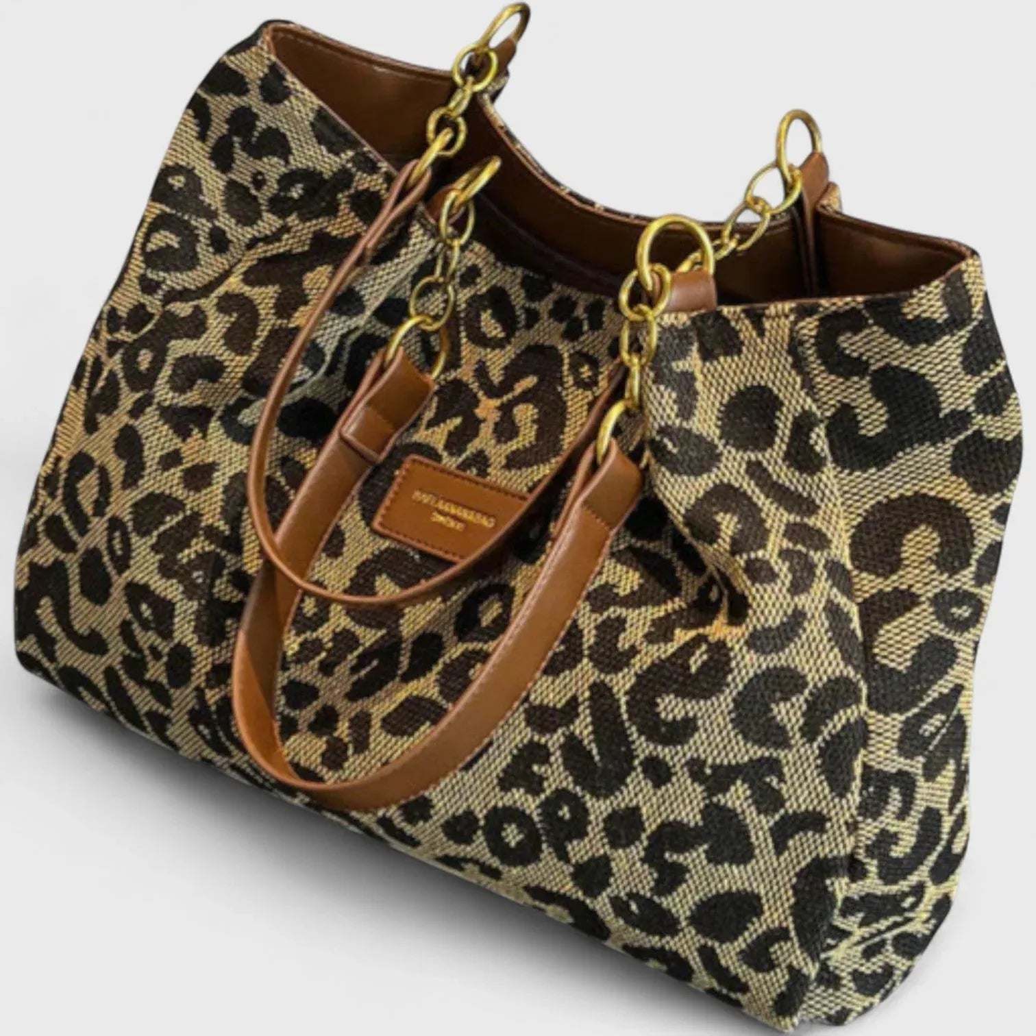 Bruna - Bolso con elegante motivo de leopardo