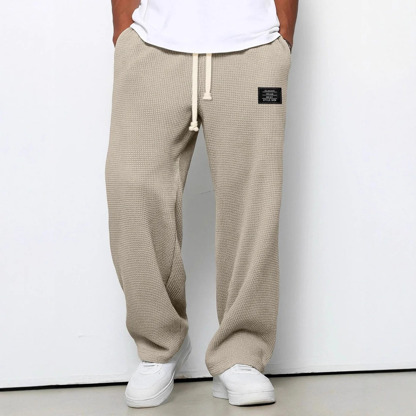 Samuel - Pantalón ancho con cintura ajustable