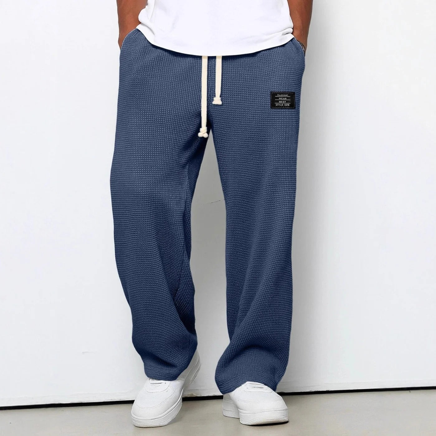 Samuel - Pantalón ancho con cintura ajustable