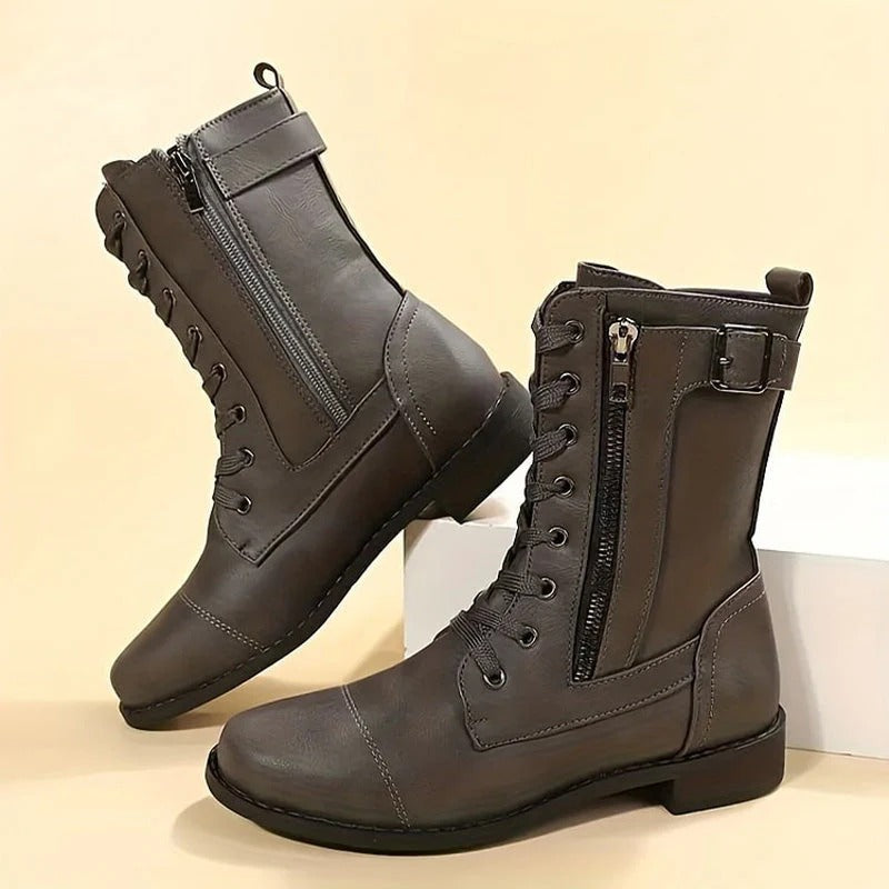 Valentina - Botas con soporte plantar de puntera redonda