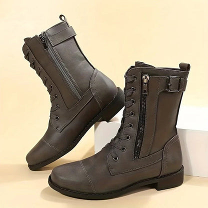 Valentina - Botas con soporte plantar de puntera redonda