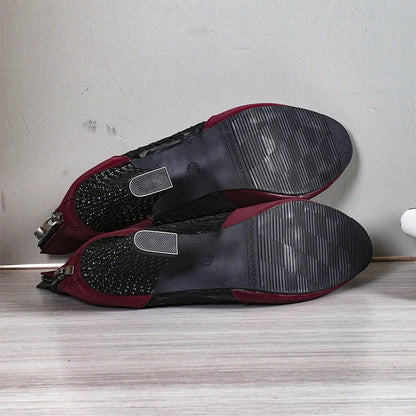 Bruna - Tacones altos de encaje