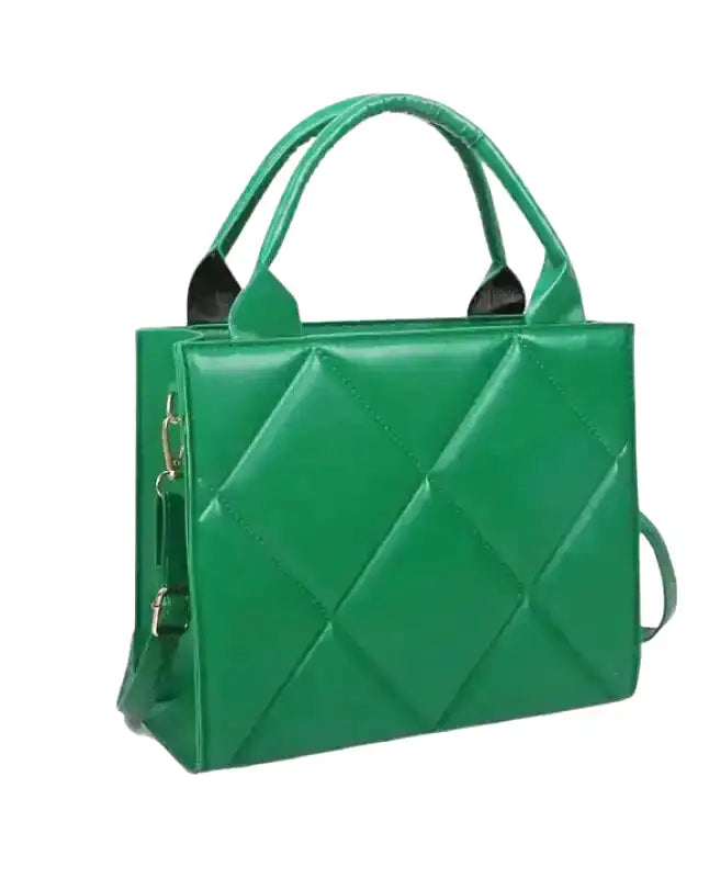 LISE - Bolso acolchado bandolera cuero liso - CARMEN VELVET
