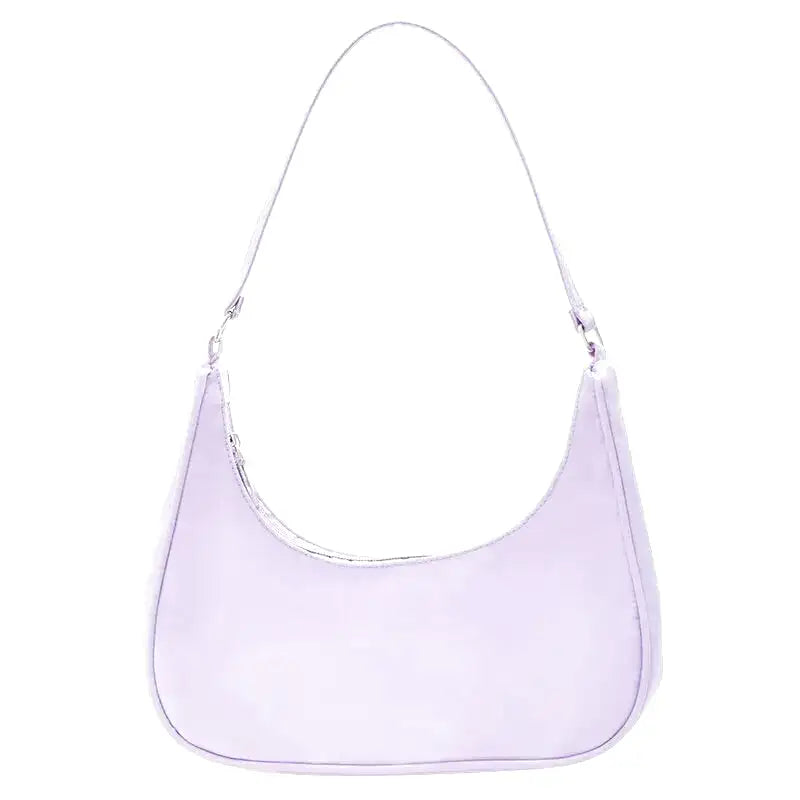 LISON - Bolso Pequeño clutch suave - Malva - CARMEN VELVET
