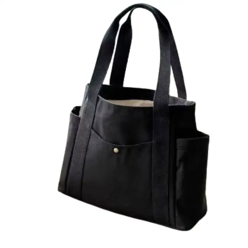 MAFALDA - Bolso para el Día a Día tote en lona - Negro - CARMEN VELVET
