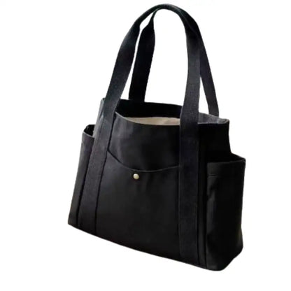 MAFALDA - Bolso para el Día a Día tote en lona - Negro - CARMEN VELVET