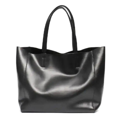 MNEMOSYNE - Bolso gran capacidad de lujo - Negro - CARMEN VELVET