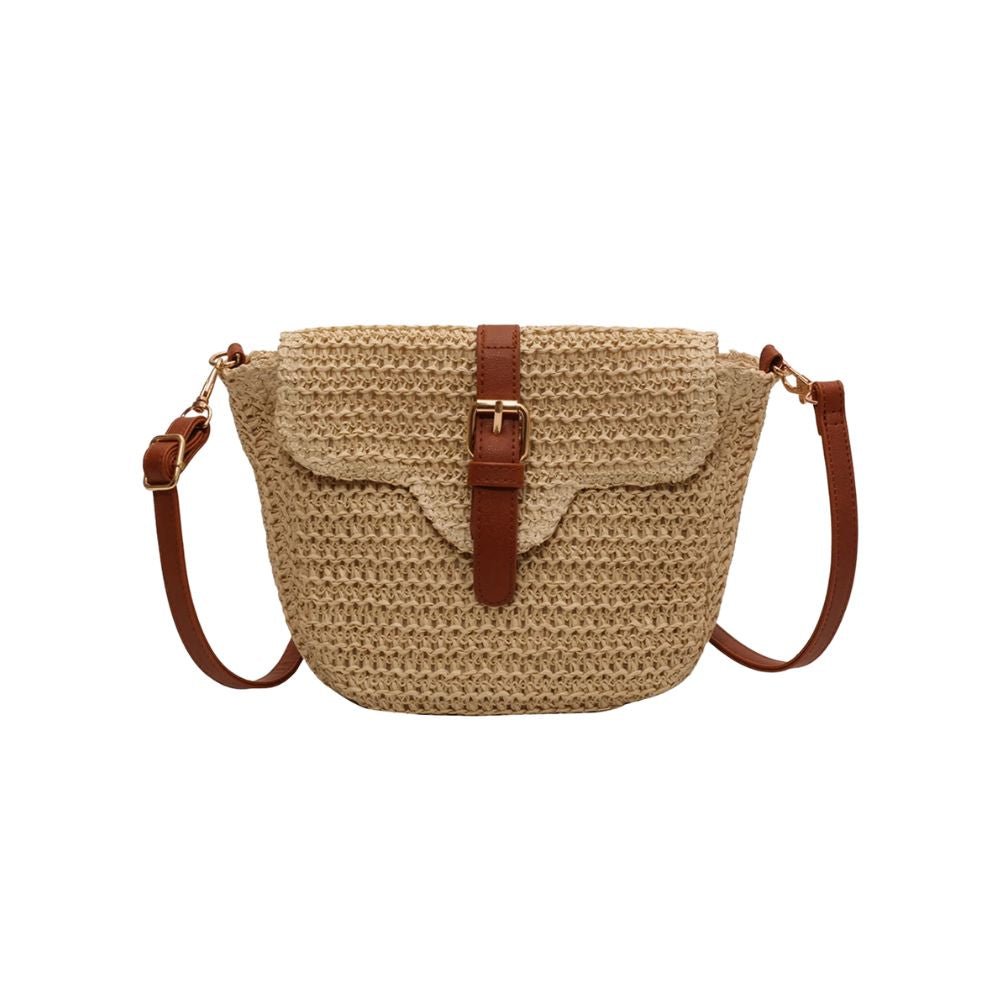 Ainhoa - Bolso bandolera tejido con hebilla | CARMEN VELVET