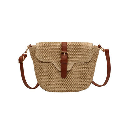 Ainhoa - Bolso bandolera tejido con hebilla | CARMEN VELVET