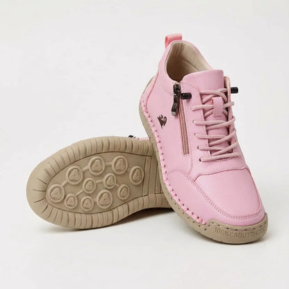Amaia - Zapatillas ergonómicas de confort diario con cremallera